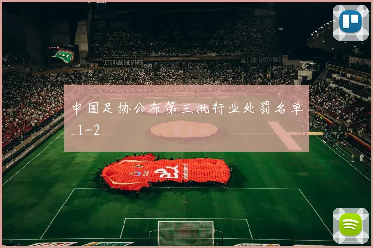 中国足协公布第三批行业处罚名单_1