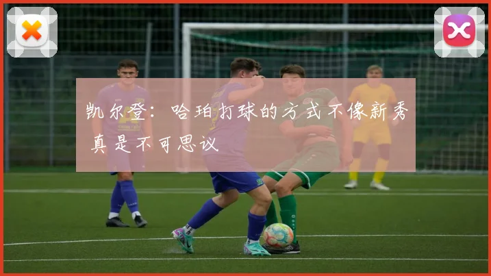 凯尔登：哈珀打球的方式不像新秀 真是不可思议