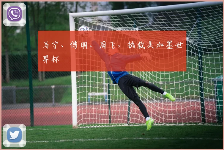 马宁、傅明、周飞，执裁美加墨世界杯